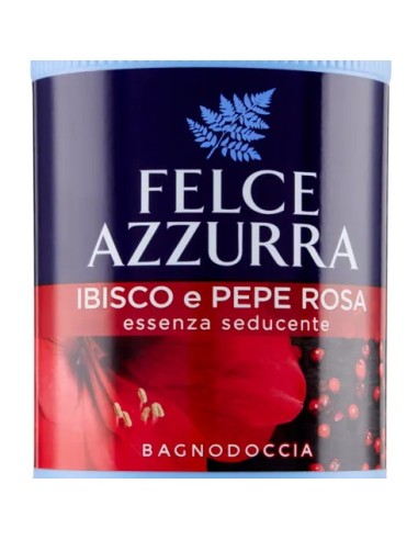 Felce Azzurra Bagnoschiuma 650ml - Ibisco E Pepe Rosa - Seducente
